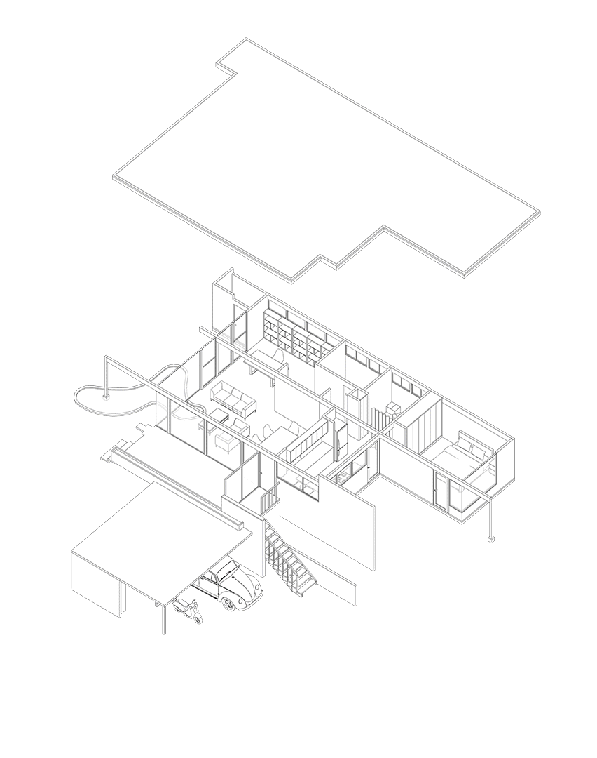 Secuencia isométrica del proyecto del curso