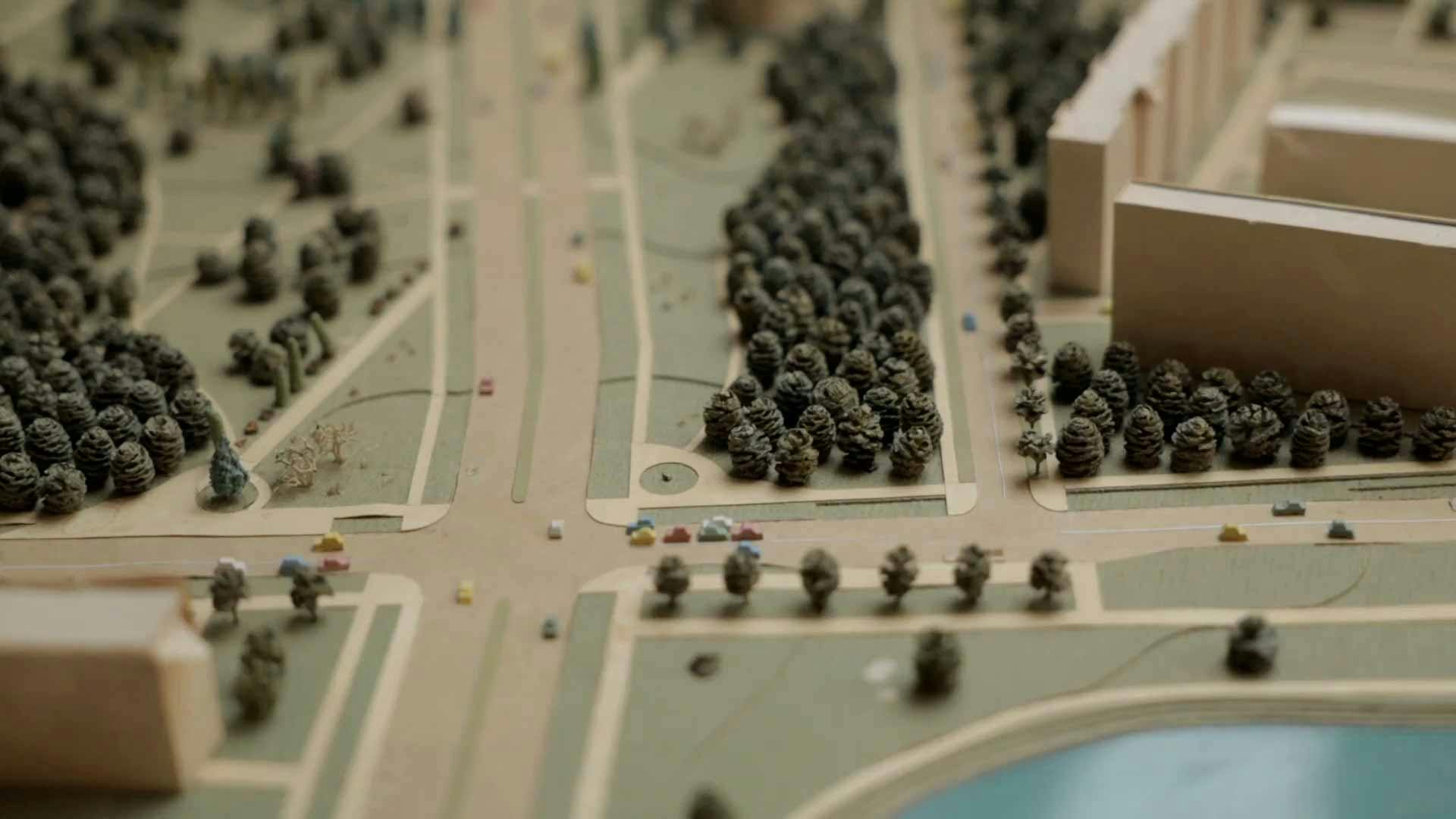 Urban model image background